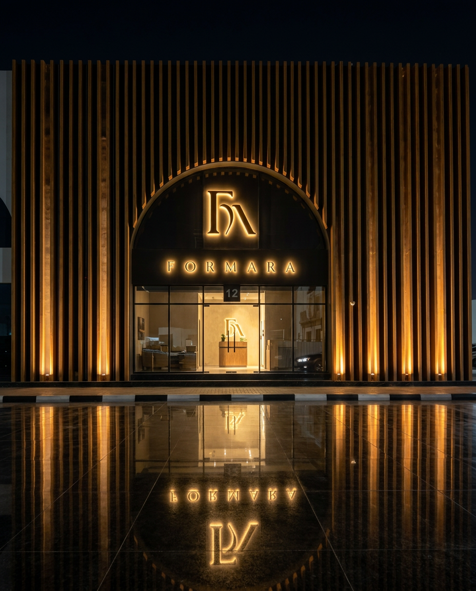 The Formara showroom in Sharjah